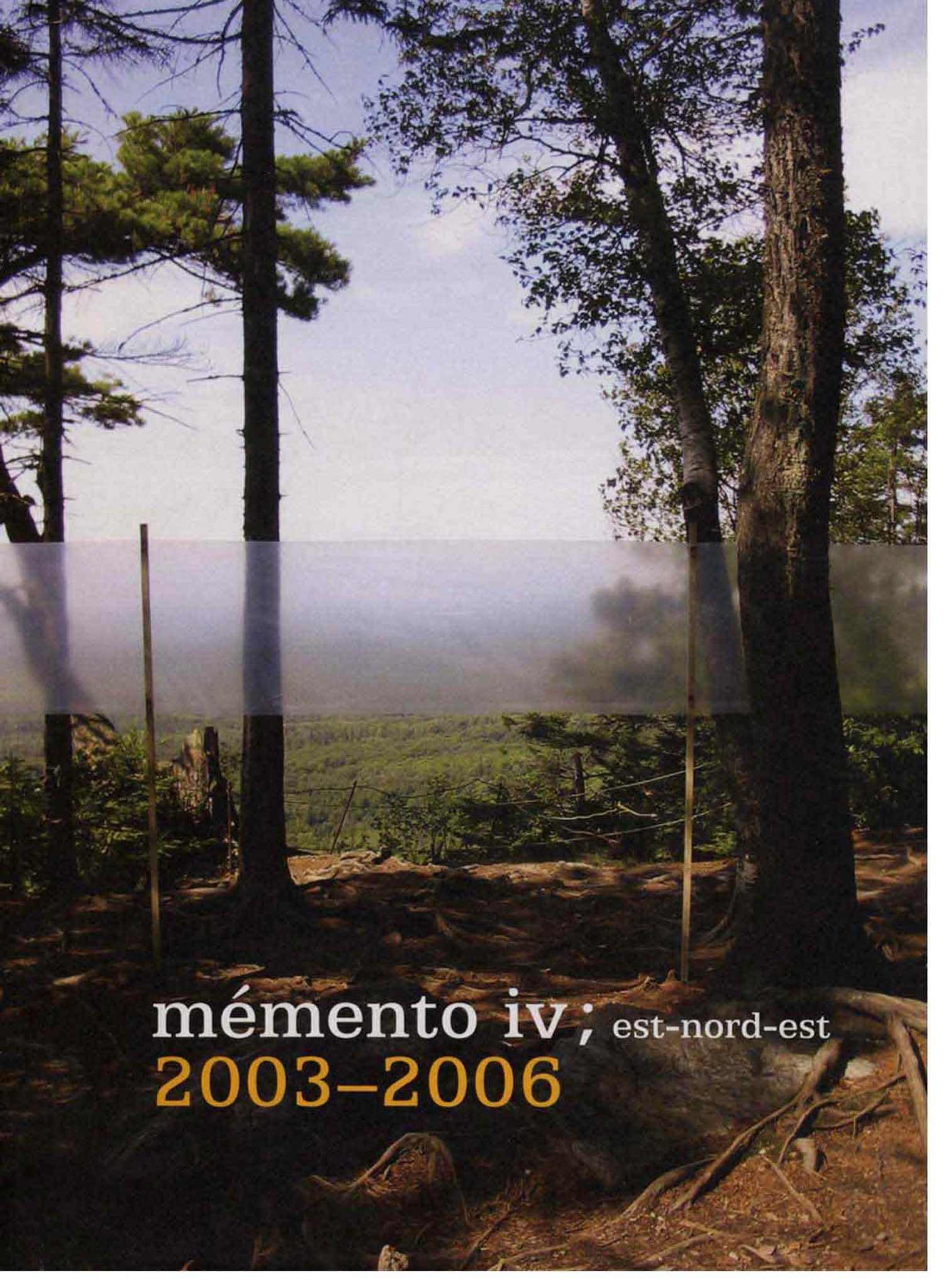 Couverture de la publication mémento iv; 2003-2006