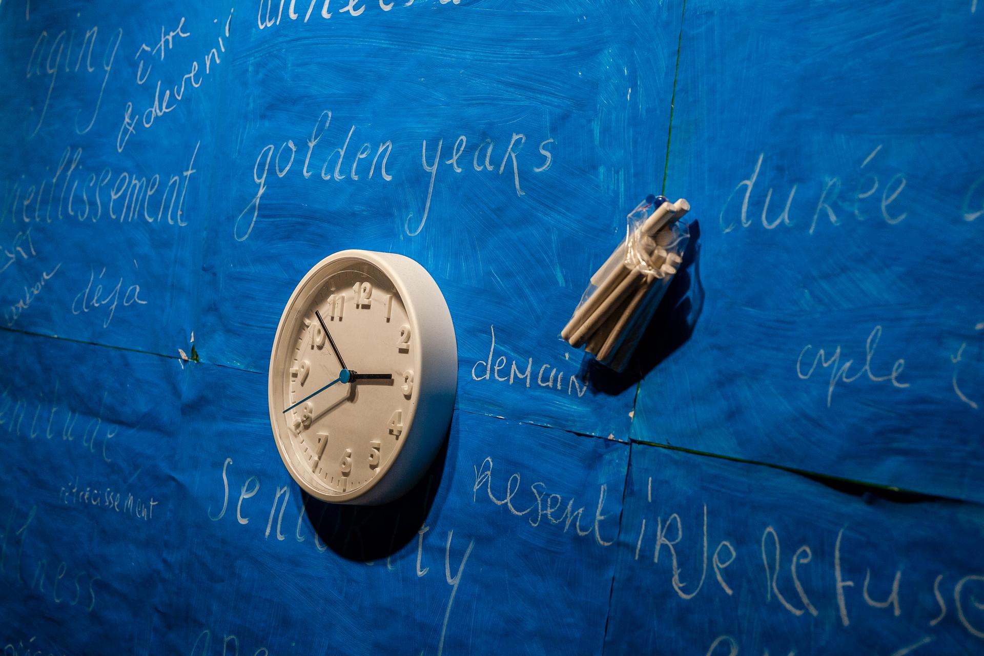 The classroom, an interactive installation de Jacqueline van de Geer